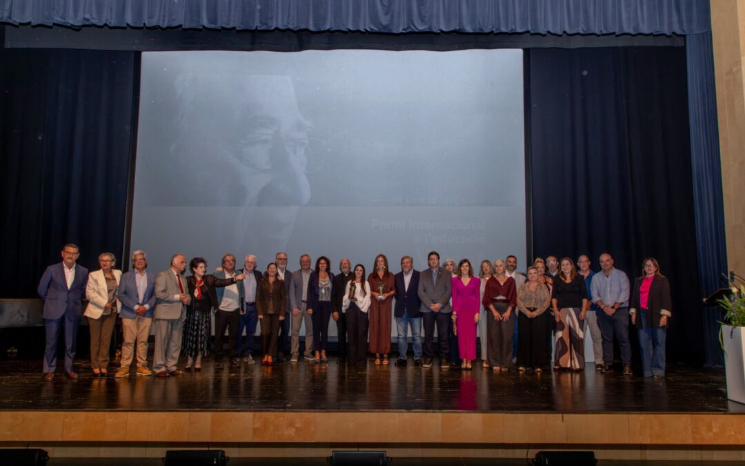 3º Edició PREMI INTERNACIONAL A L’EDUCACIÓ VICENT BERENGUER